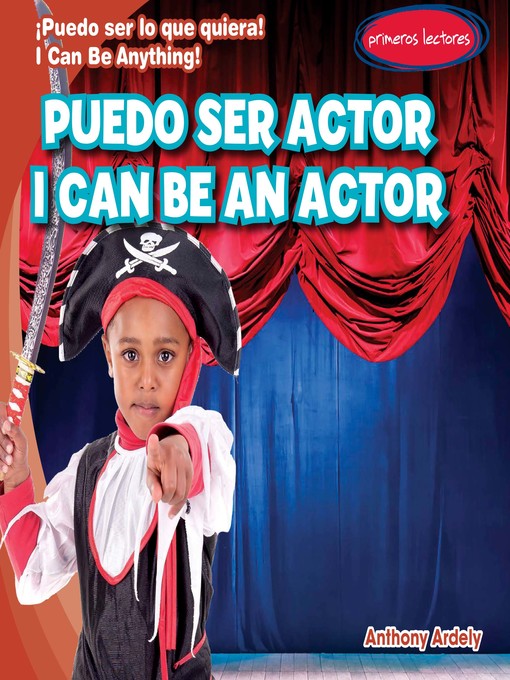 Cover image for Puedo ser actor (I Can Be an Actor)